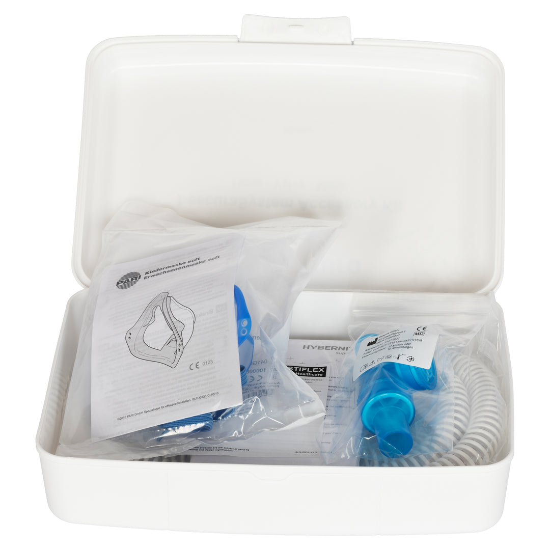 beecura® SYSTEM Zubehörbox für Kinder in der Verpackung