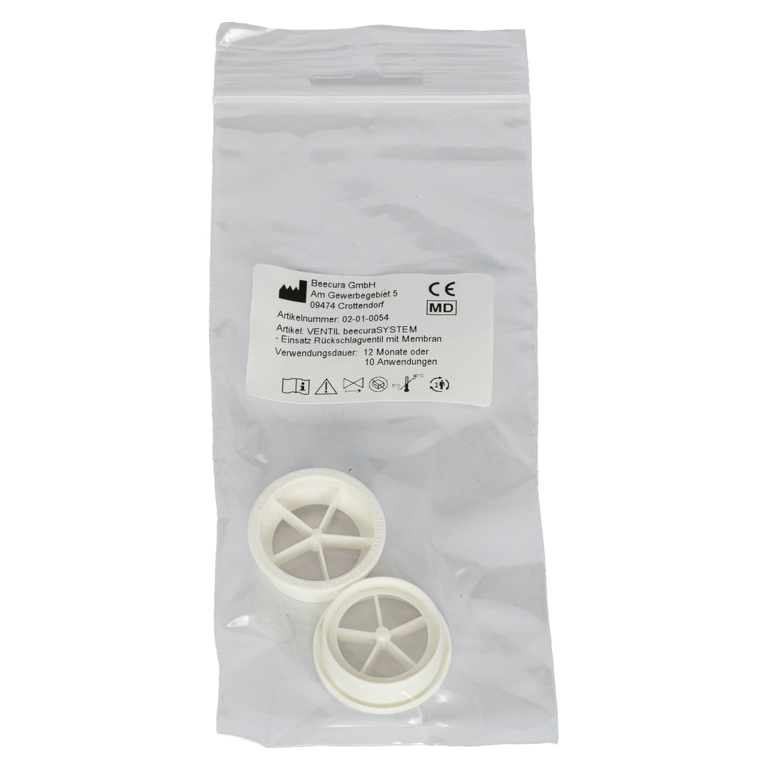 beecura® SYSTEM Ersatzmembran im Beutel, 2 Stück