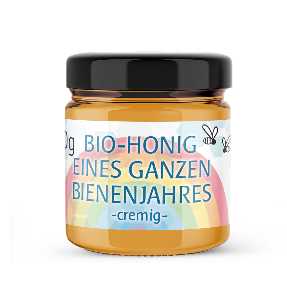 Bio Jahreshonig, 50 g im Glas