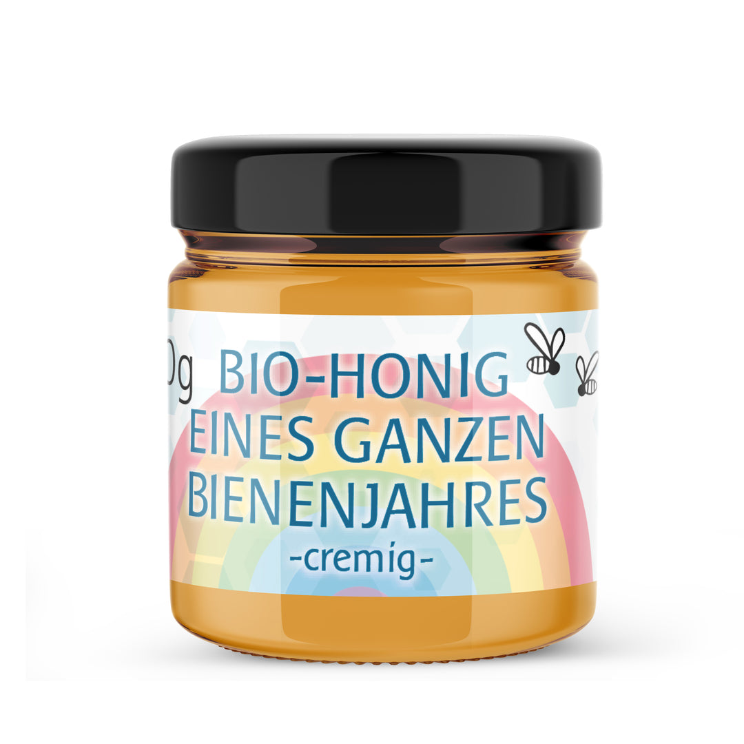 Bio Jahreshonig, 50 g im Glas