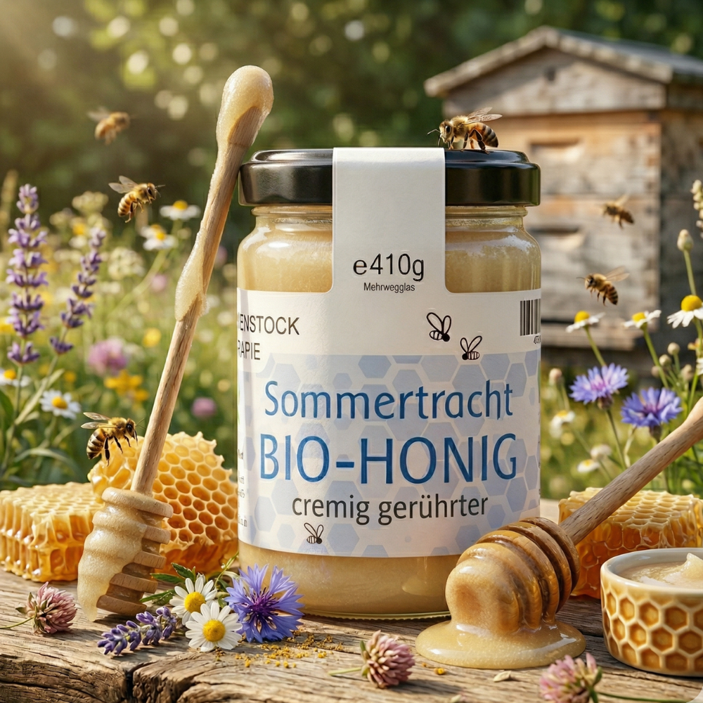 Bio Sommerhonig – weitere Produktansicht