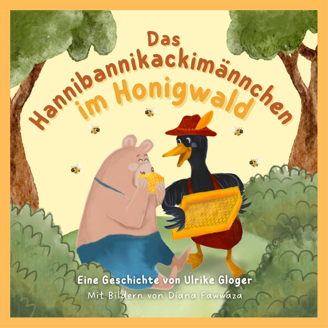 Kinderbuch „Das Hannibannikackimännchen im Honigwald“ – Cover