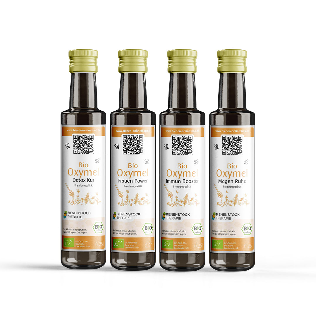 Oxymel BIO Kennenlernset mit 4 Flaschen à 100 ml