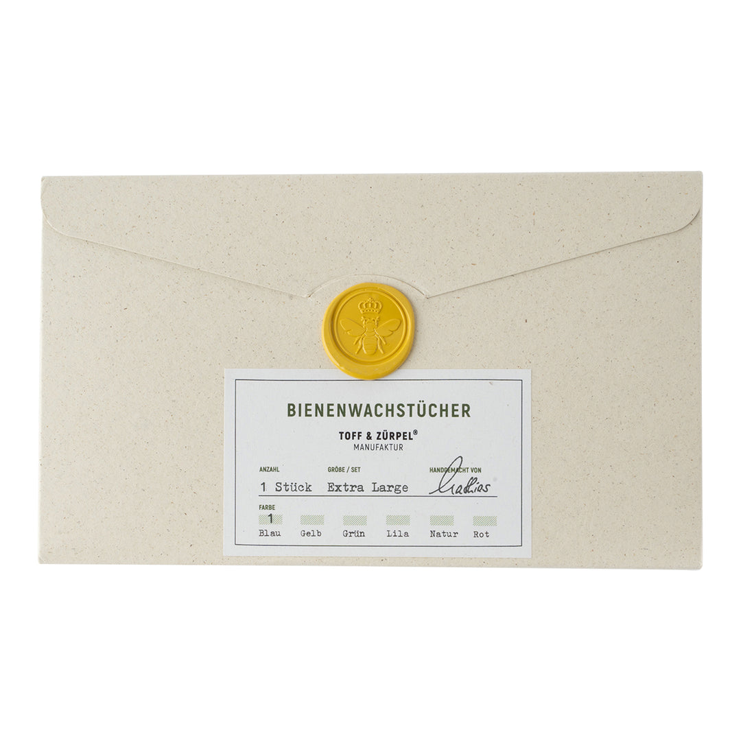 Bienenwachstuch Extra Large – Detailansicht