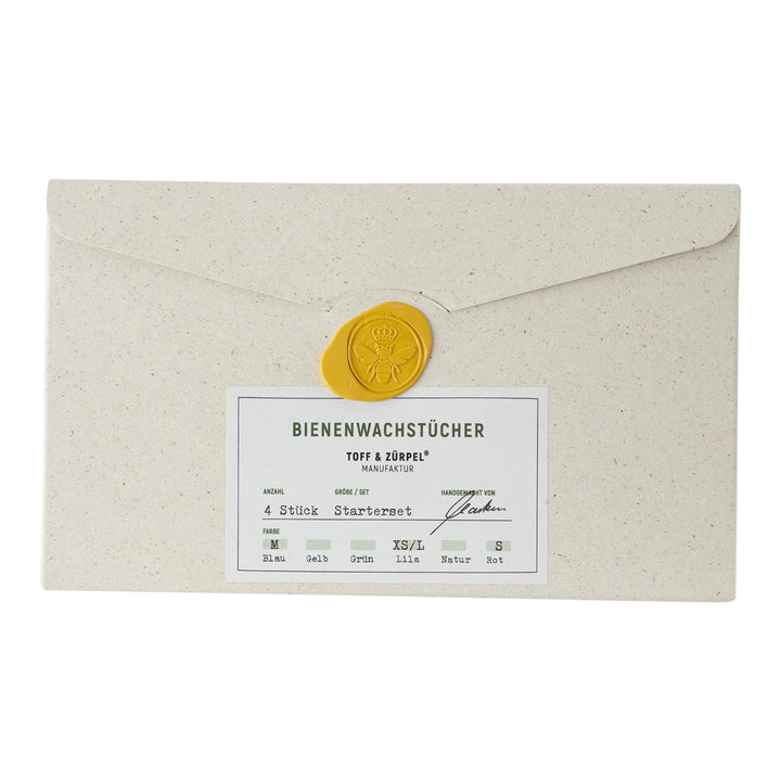 Verpackung Bienenwachstücher Starterset – weitere Ansicht