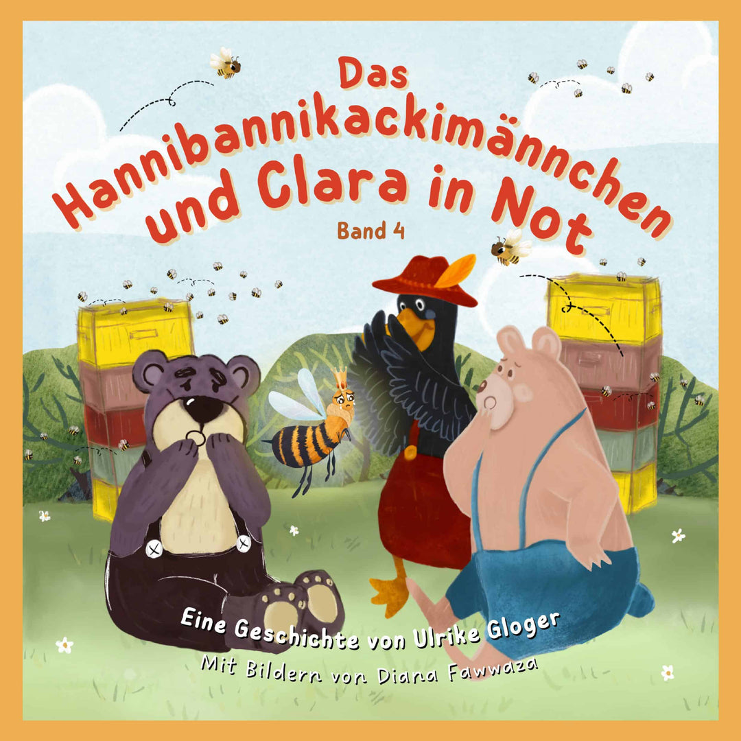 Kinderbuch „Das Hannibannikackimännchen und Clara in Not“ – Cover