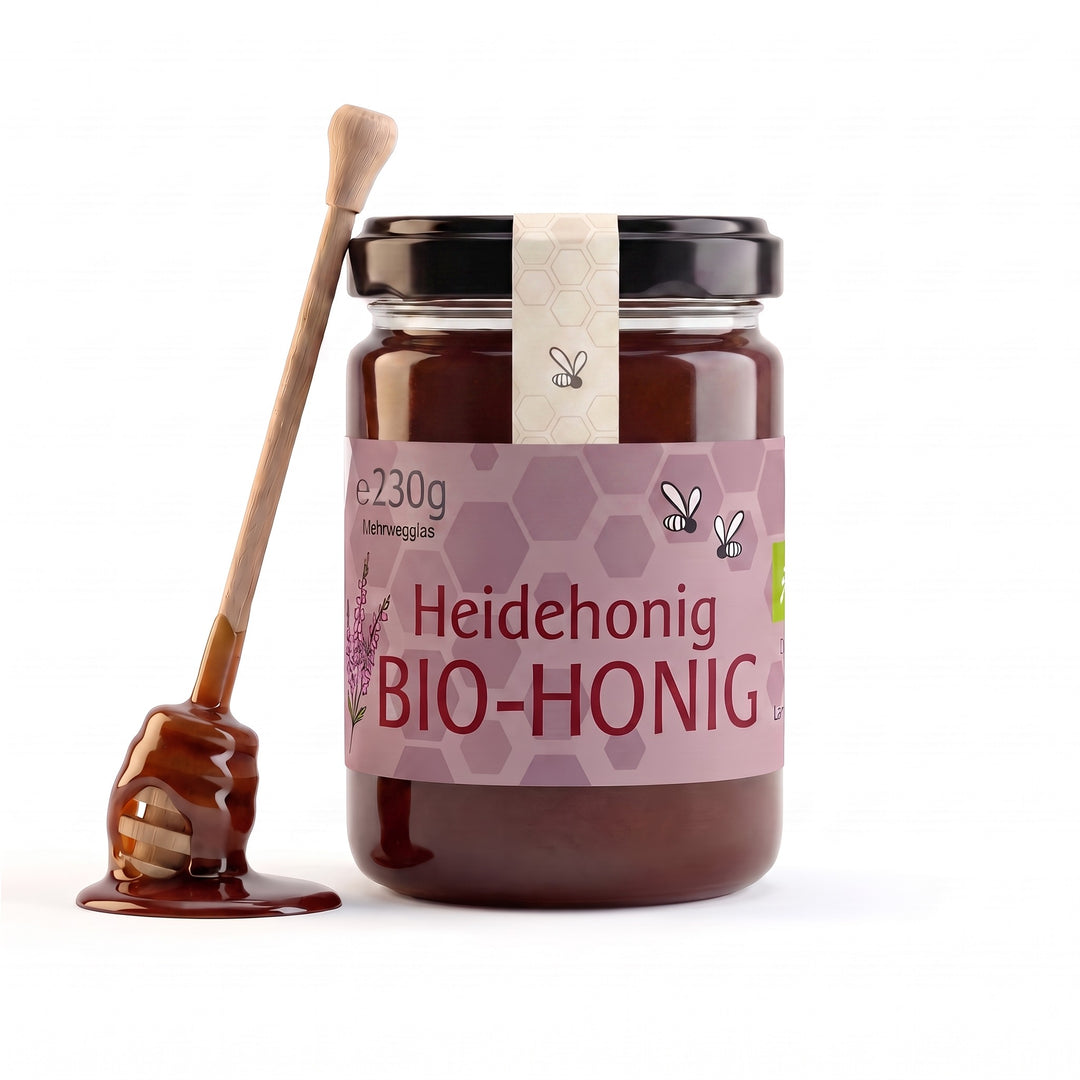 Bio Heidehonig, 230 g im Glas