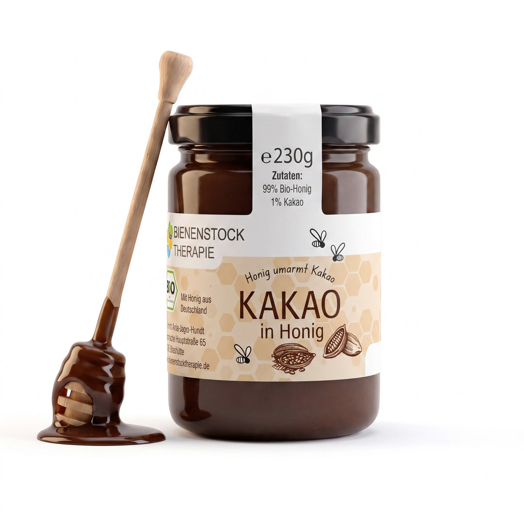 Bio Kakao in Honig, 230 g im Glas
