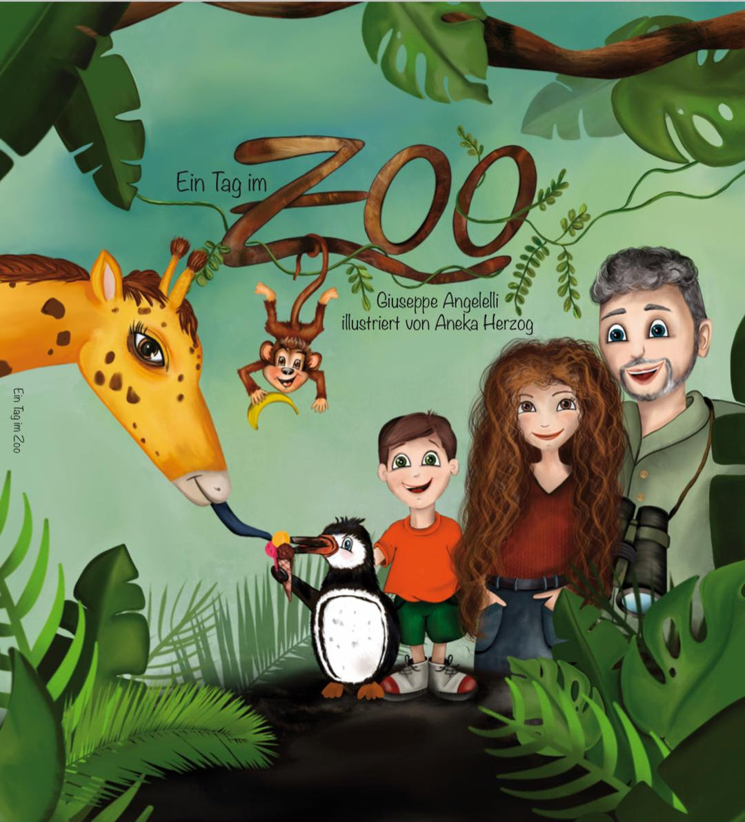 Kinderbuch „Ein Tag im Zoo“ – Cover