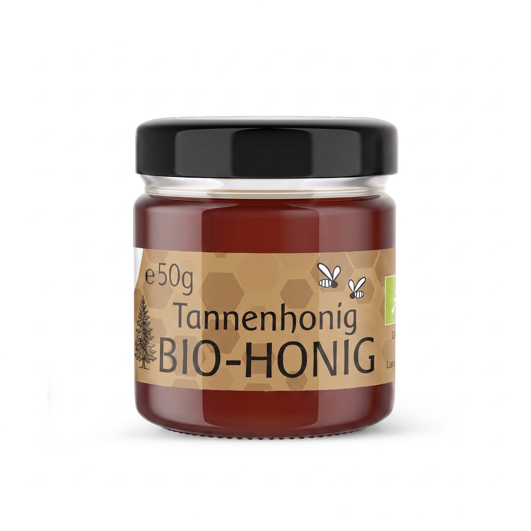 Bio Tannenhonig, 50 g im Glas