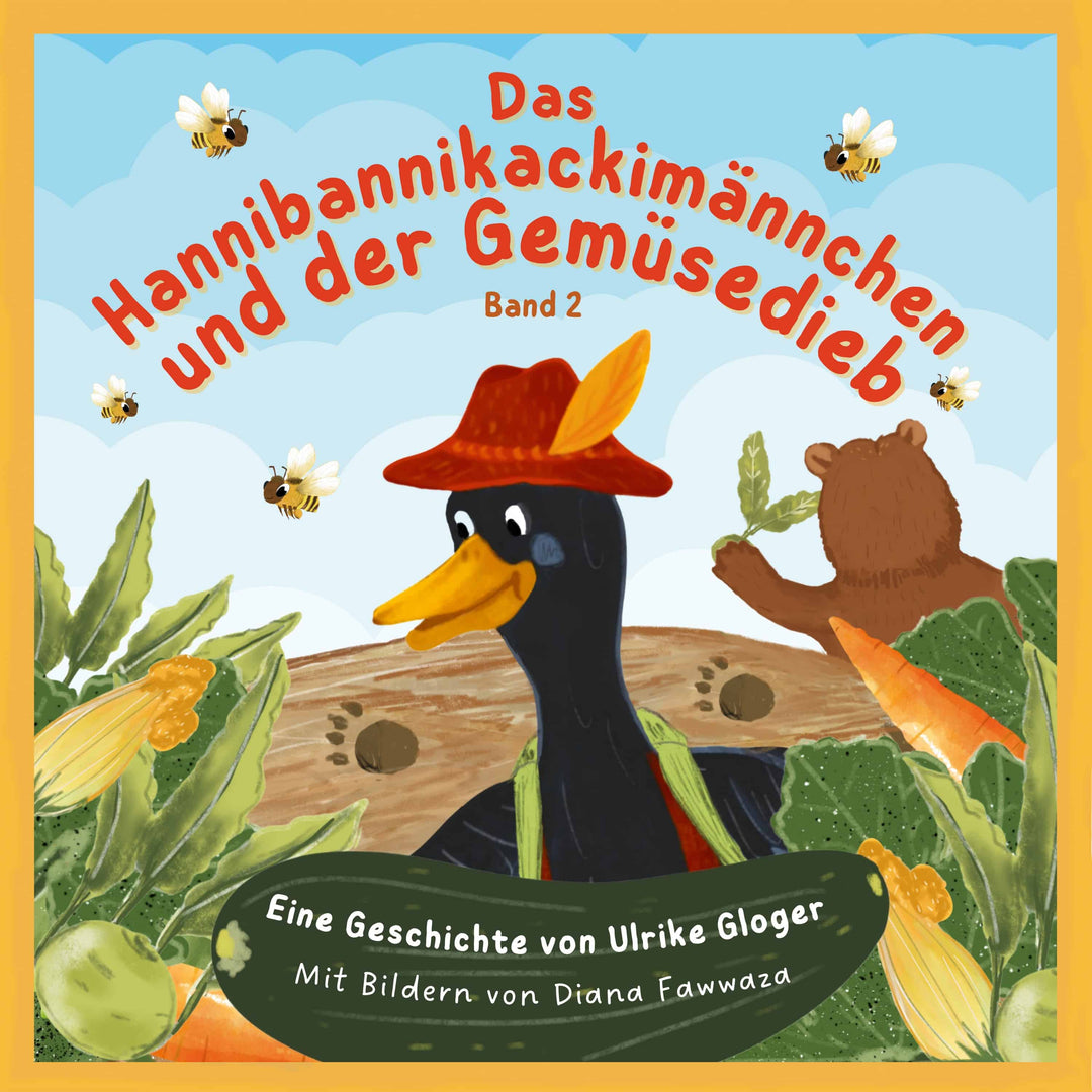 Kinderbuch „Das Hannibannikackimännchen und der Gemüsedieb“ – Cover