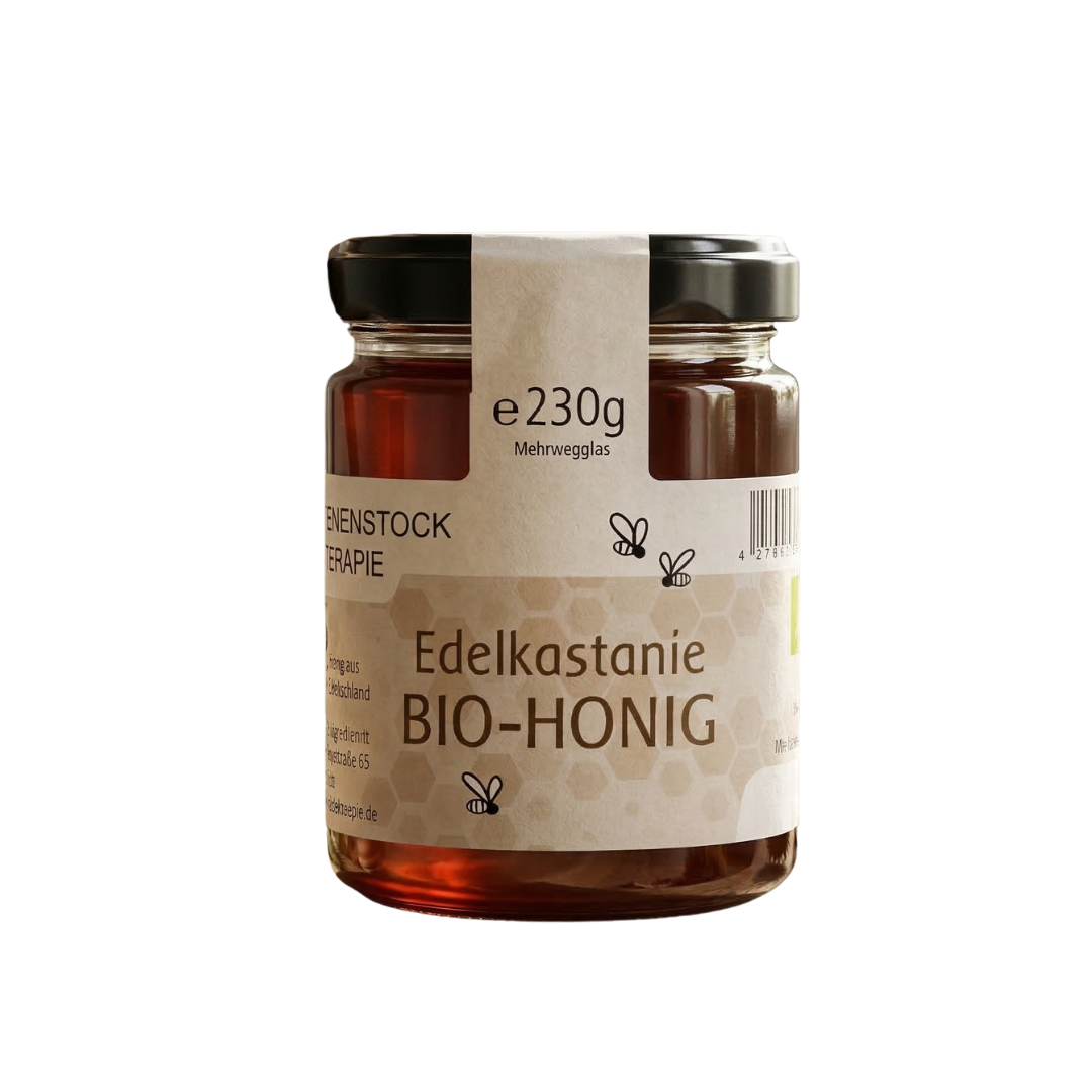 Bio Edelkastanienhonig 230 g im Glas