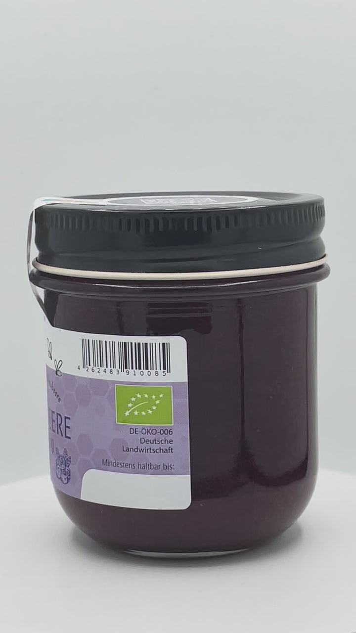 Video: Wilde Blaubeere in Bio Honig, 230 g