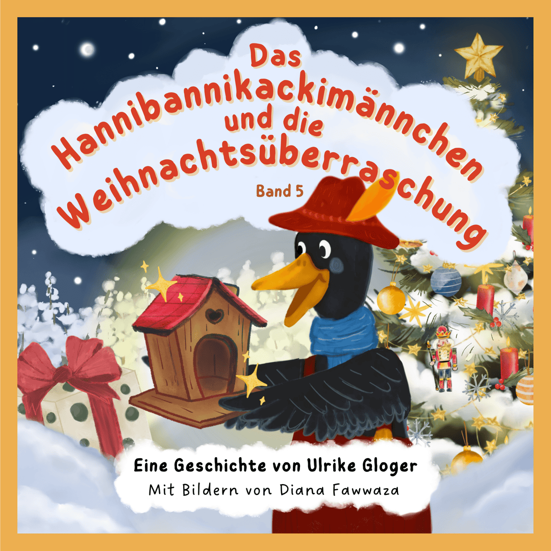 Kinderbuch „Das Hannibannikackimännchen und die Weihnachtsüberraschung“ – Cover